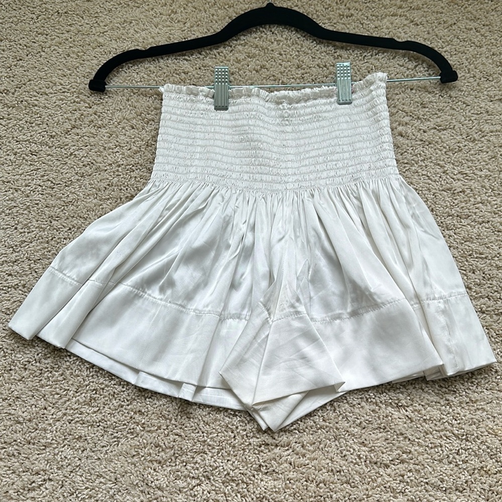 White skort.